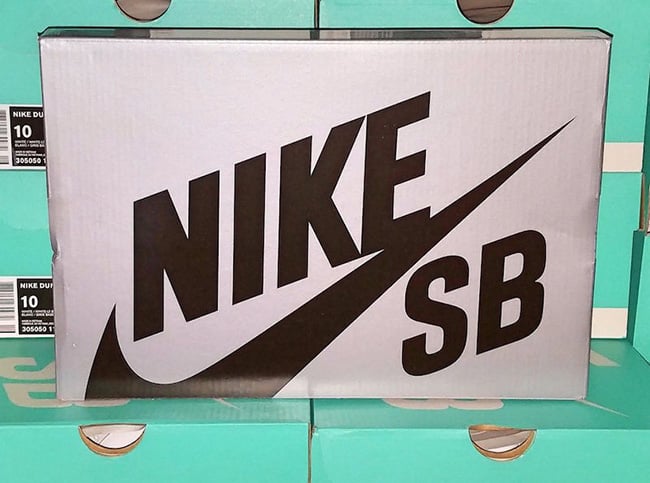 Nike SB Dunk High Silver Box