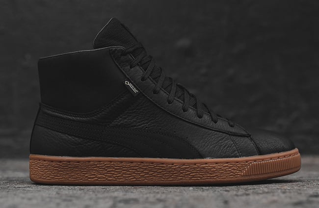 Puma Basket Mid GTX Select Black Gum