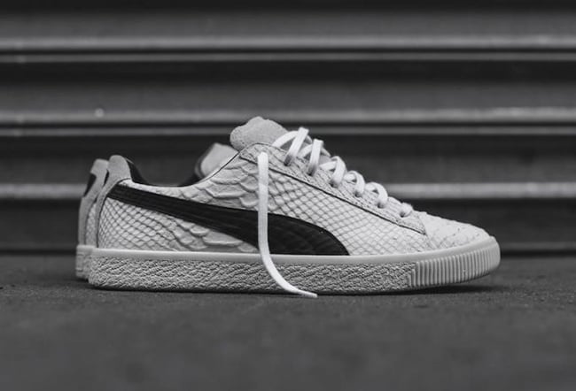 Puma Clyde Select White Snake