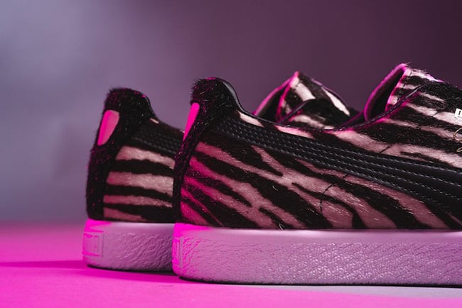 puma clyde zebra