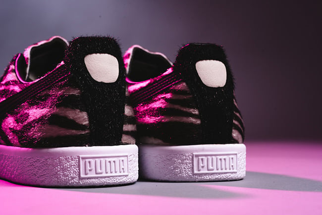 Puma Clyde Suits Zebra