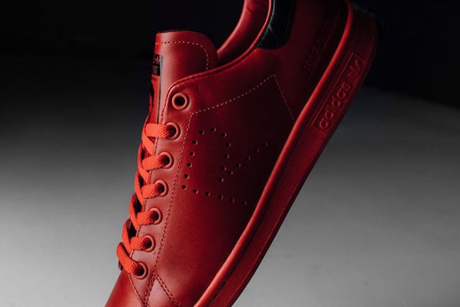 Raf Simons x adidas Stan Smith Tomato Black