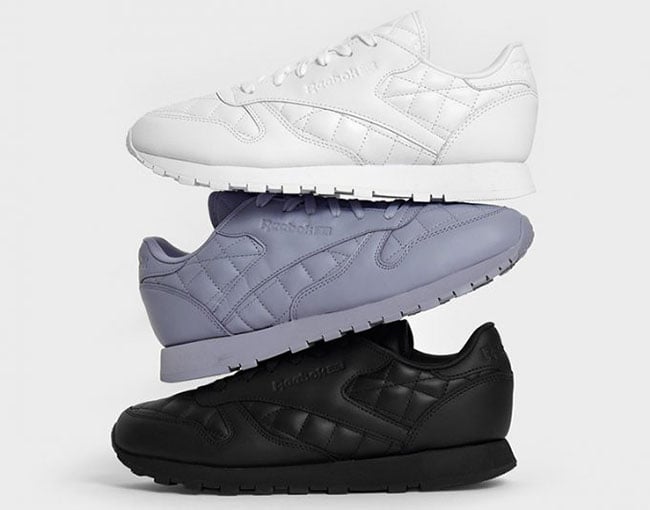 reebok classic leather quilted pack