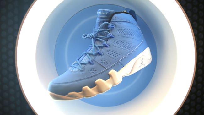 UNC Air Jordan 9