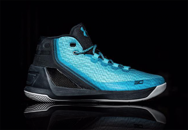 Under Armour Curry 3 in Light Blue