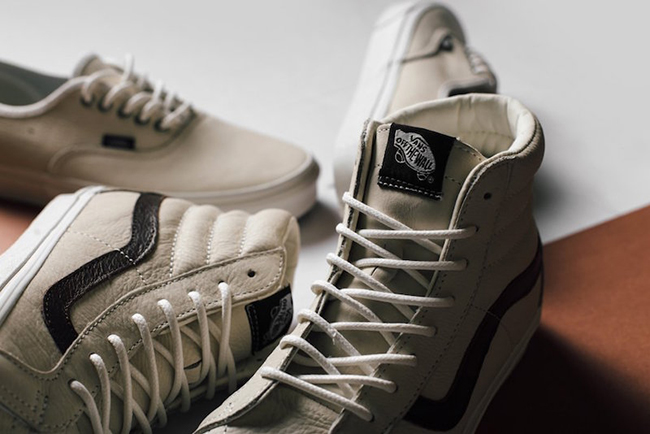 Vans Blanc de Blanc Leather Collection