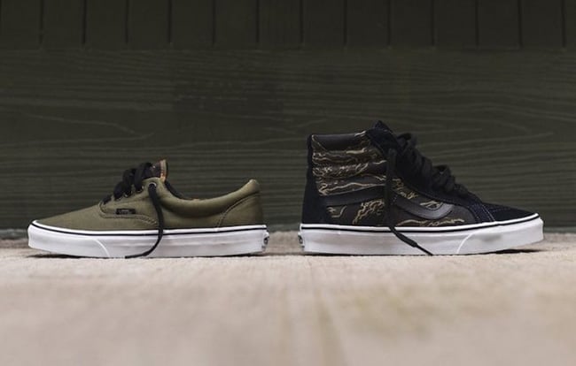 Vans Tiger Camo SK8-Hi Era Pack