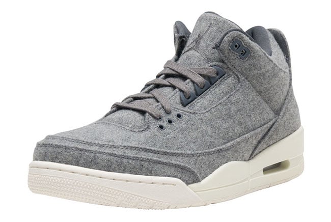 Wool Air Jordan 3 Grey