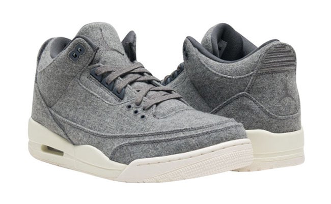 Wool Air Jordan 3 Grey