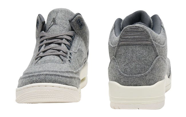 Wool Air Jordan 3 Grey