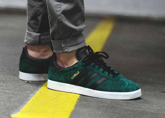 adidas Gazelle Green Suede BB5487 