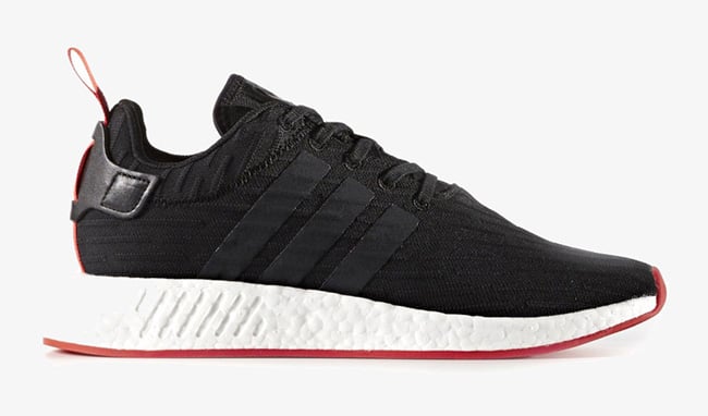 nmd r2 white red