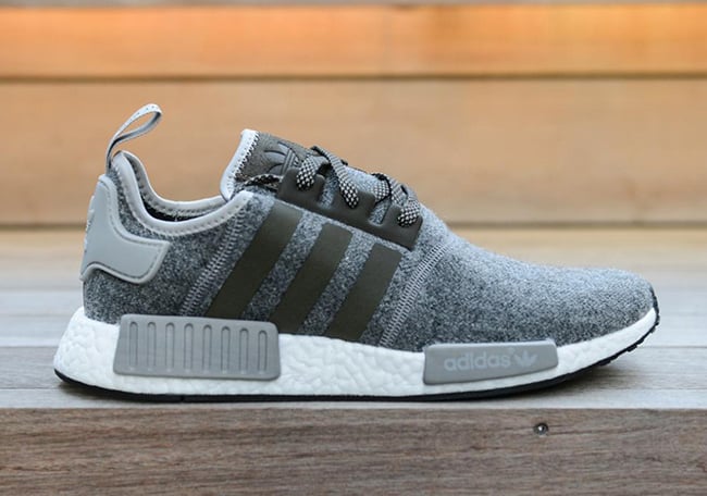 adidas NMD Wool Pack Black Grey