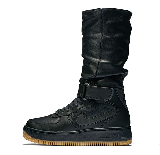 Air Force 1 High Boot Black Gum