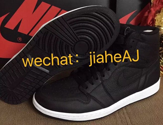 Air Jordan 1 OG Black White 2017