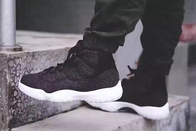 Air Jordan 11 Wool On Feet