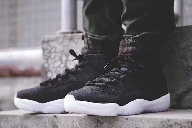 Air Jordan 11 Wool On Feet