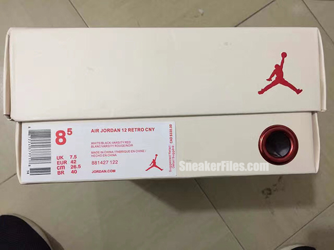 Air Jordan 12 CNY Chinese New Year Release Date