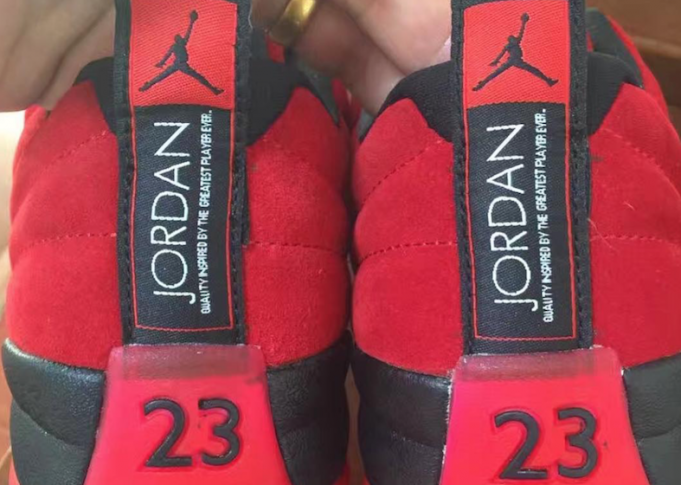 Air Jordan 12 Low Red Suede 2017