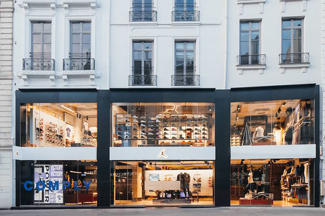 Jordan Bastille Paris Store