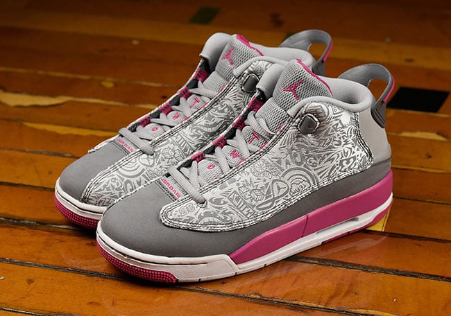 Jordan Dub Zero GS Vivid Pink Release 