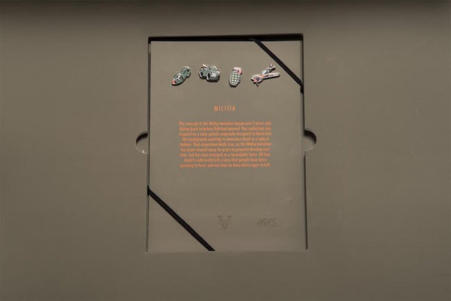 Kith Asics Gel Lyte III Salmon Toe Militia