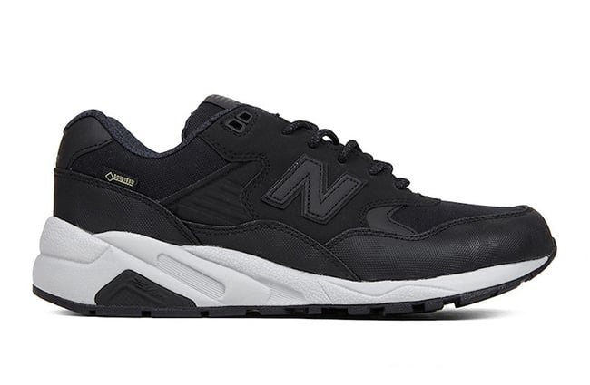 Auckland Transplant Have learned New Balance 580 Gore-Tex Black White | SneakerFiles