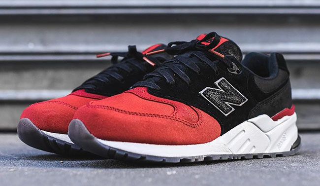 new balance 999 red black