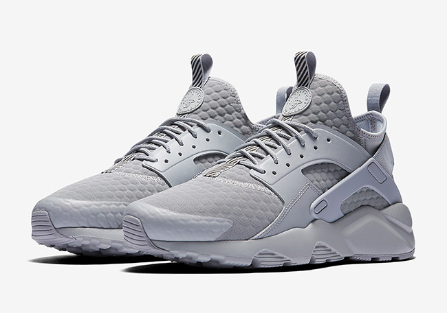 nike huarache ultra gray