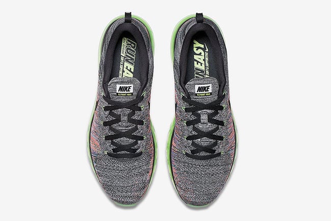 Nike Flyknit Air Max Multicolor Ghost Green