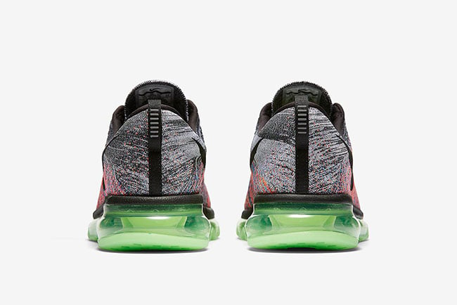 Nike Flyknit Air Max Multicolor Ghost Green