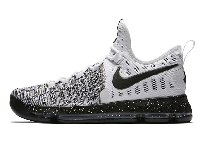 Nike KD 9 Oreo White Black