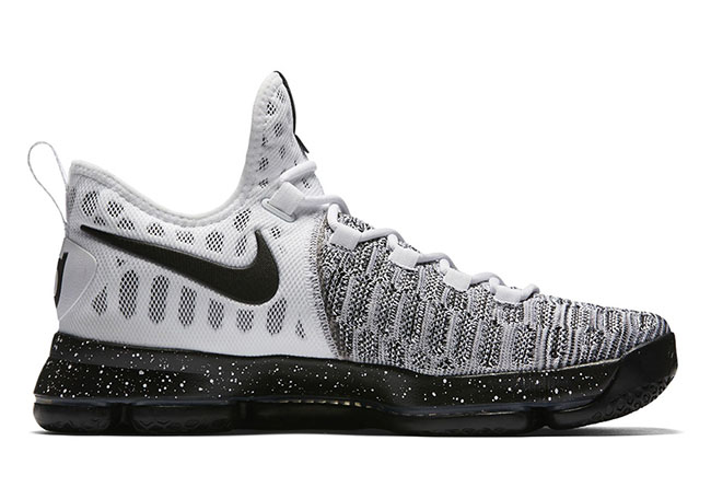 Nike KD 9 Oreo White Black