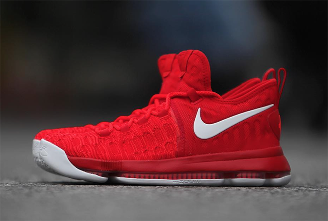 Nike KD 9 Varsity Red White