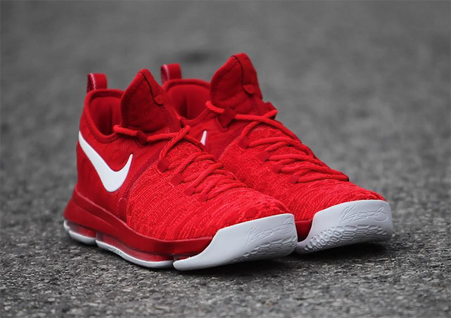 Nike KD 9 Varsity Red White