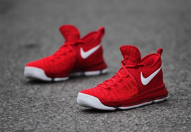 Nike KD 9 Varsity Red White