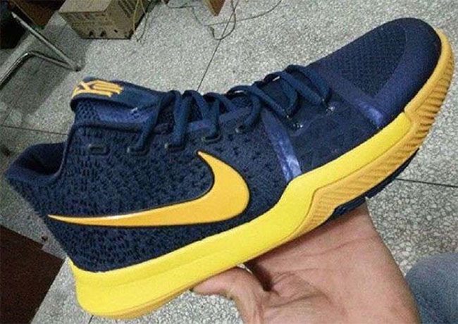 kyrie 3 shoes blue and yellow