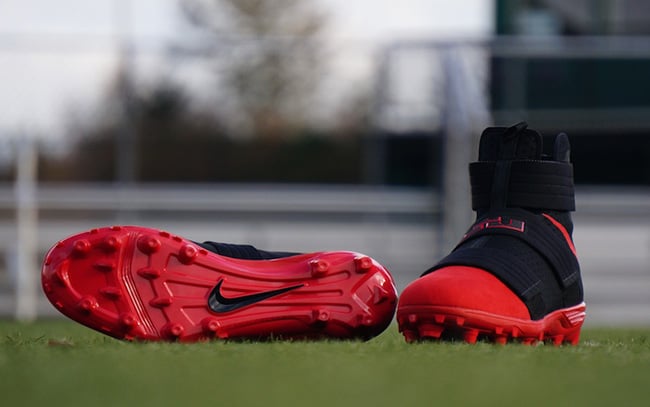 Nike LeBron Soldier 10 Ohio State Cleats