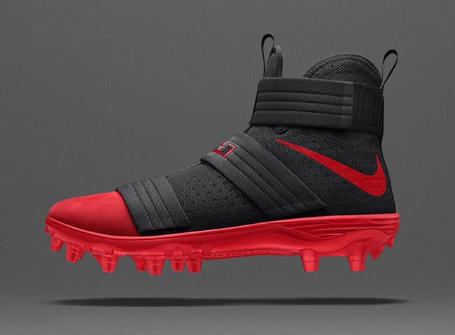Nike LeBron Soldier 10 Ohio State Cleats
