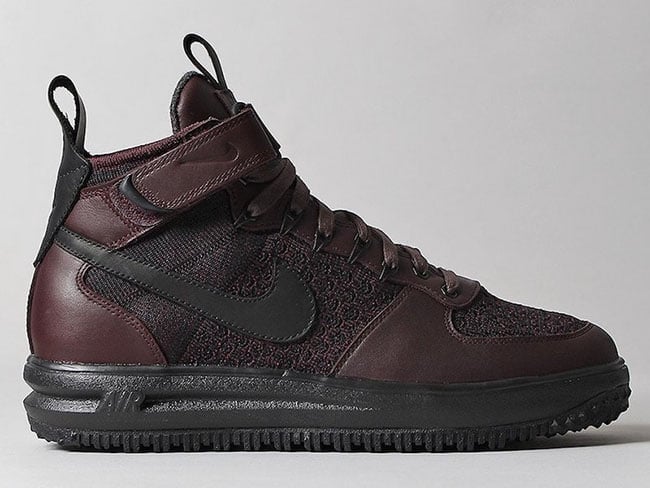 Nike Lunar Force 1 Flyknit Workboot Deep Burgundy