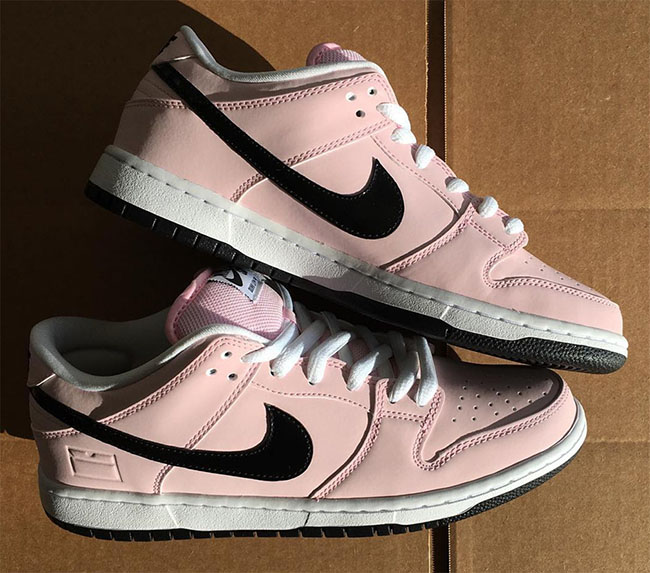 nike dunk sb low pink box