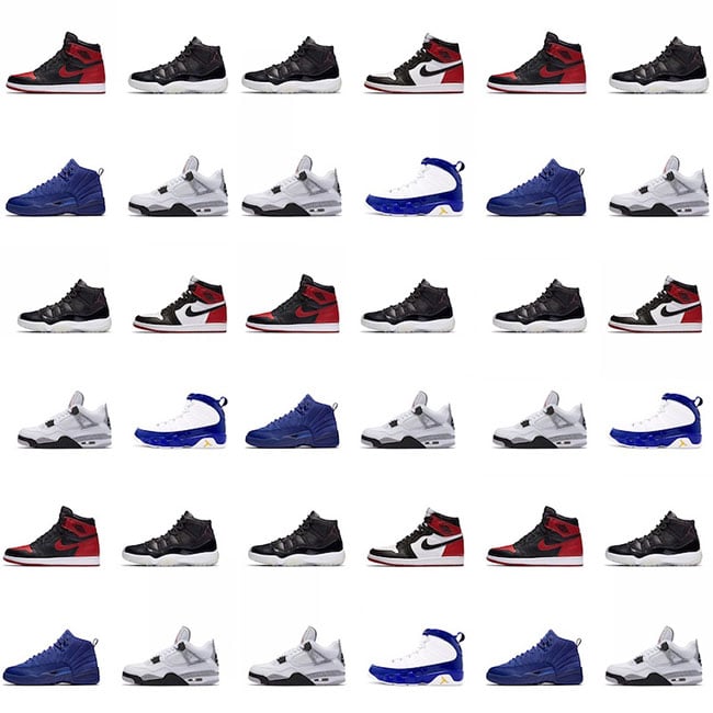 all models of air jordan