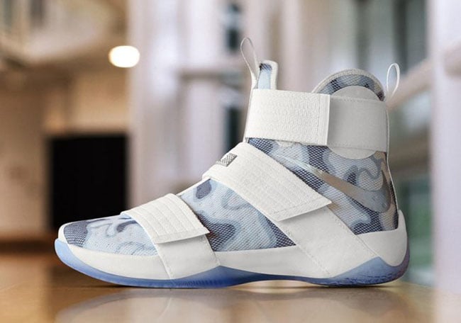 NikeID LeBron Soldier 10 ‘White Camo’ Celebrates Veteran’s Day