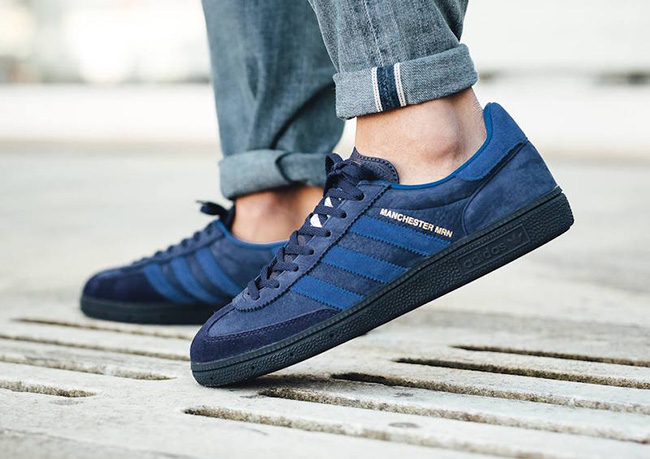 Oi Polloi x adidas Spezial Manchester Marine OP