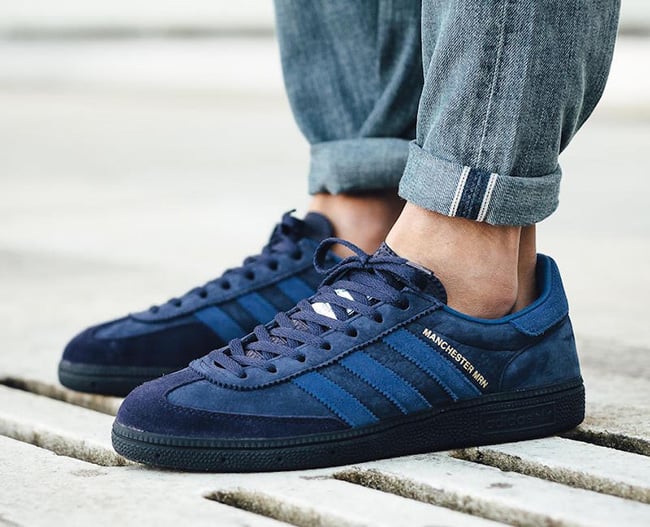 Oi Polloi x adidas Spezial Manchester Marine OP