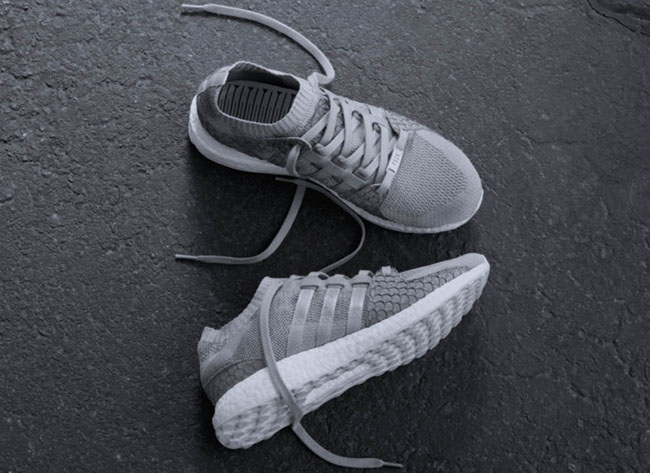 Pusha T adidas EQT Boost King Push Greyscale