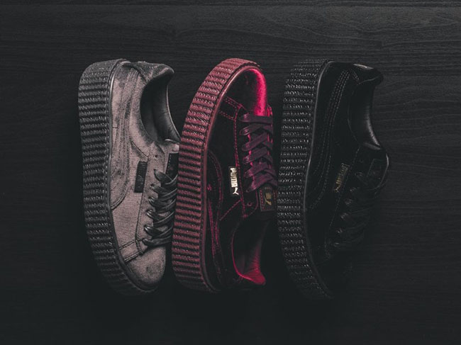 Rihanna x Puma Creeper Velvet Collection