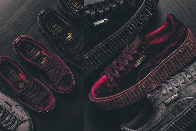 Rihanna x Puma Creeper Velvet Collection