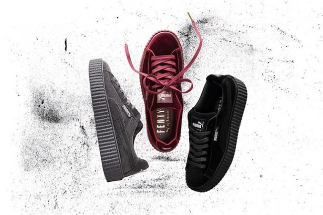 Rihanna x Puma Creeper Velvet Pack Release Date