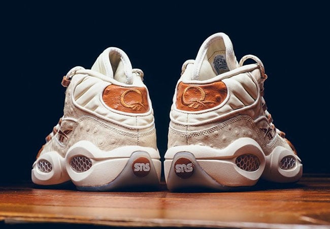 SNS x Reebok Question Mid Paper White Brown Malt